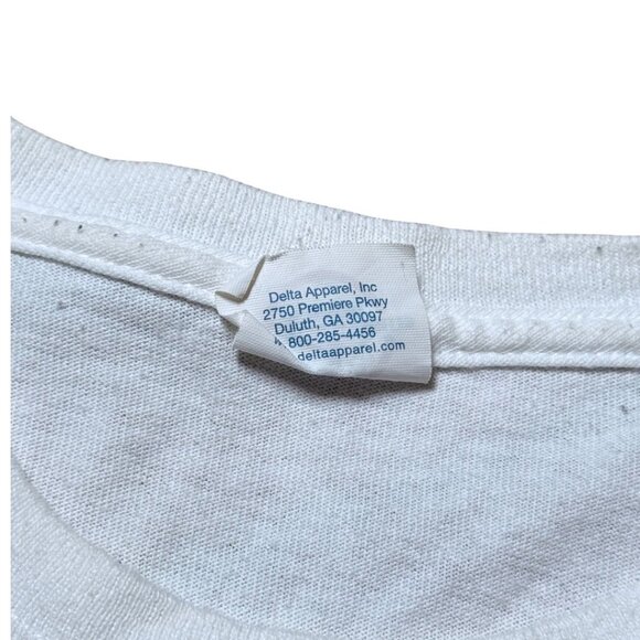 Climate Change Hot as Hell Graphic White Tshirt Unisex Womans Small Activist - Picture 4 of 6